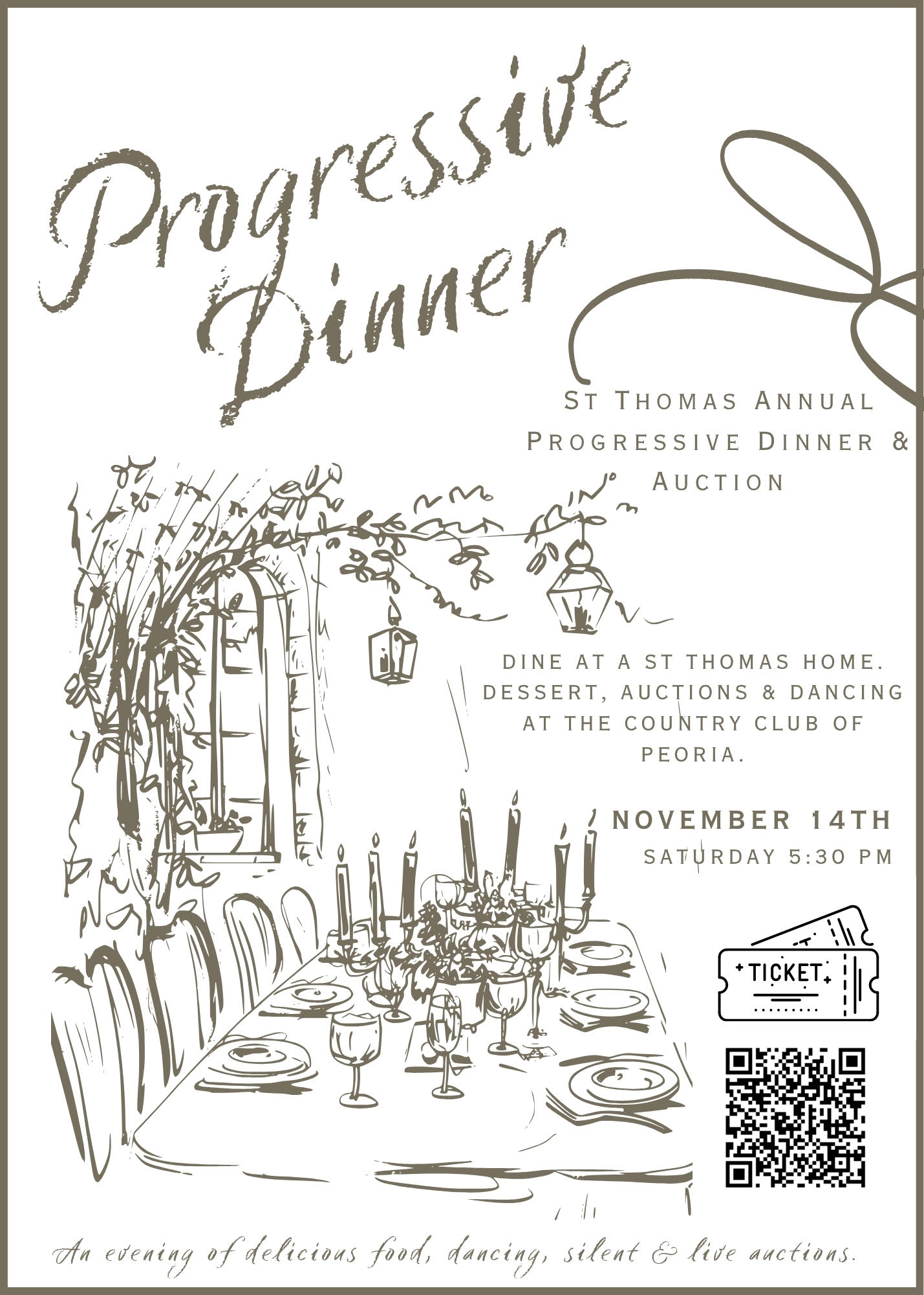 Progressive Dinner Invite 2026 QR code